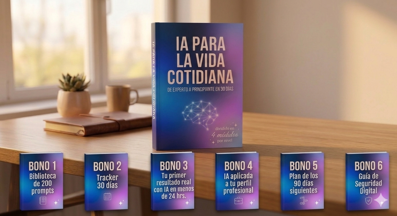 IA para la vida cotidiana: de principiante a experto en 30 días